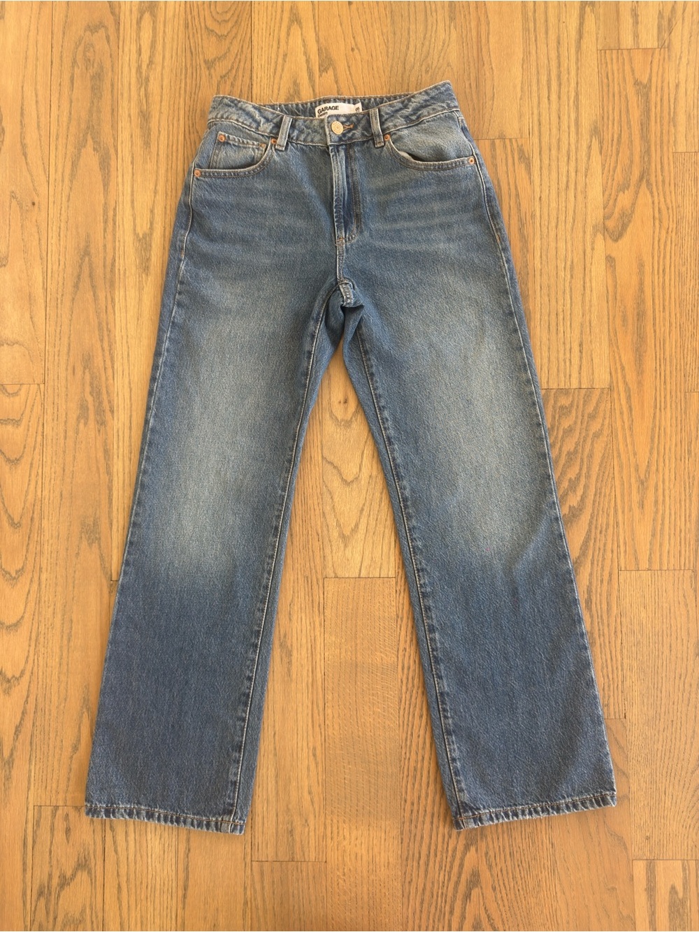 Garage Women’s 90s Blue Straight-Leg Jeans - 27